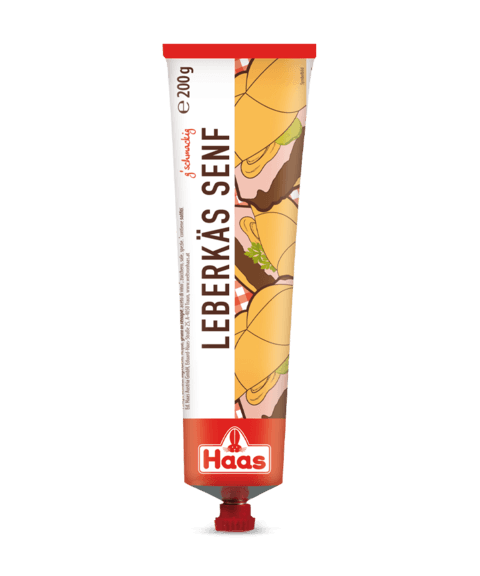 Haas Leberkäs Senf