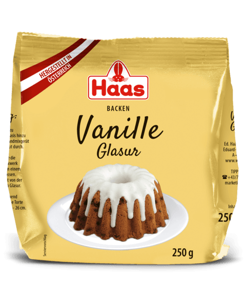 Haas Glasur Vanille