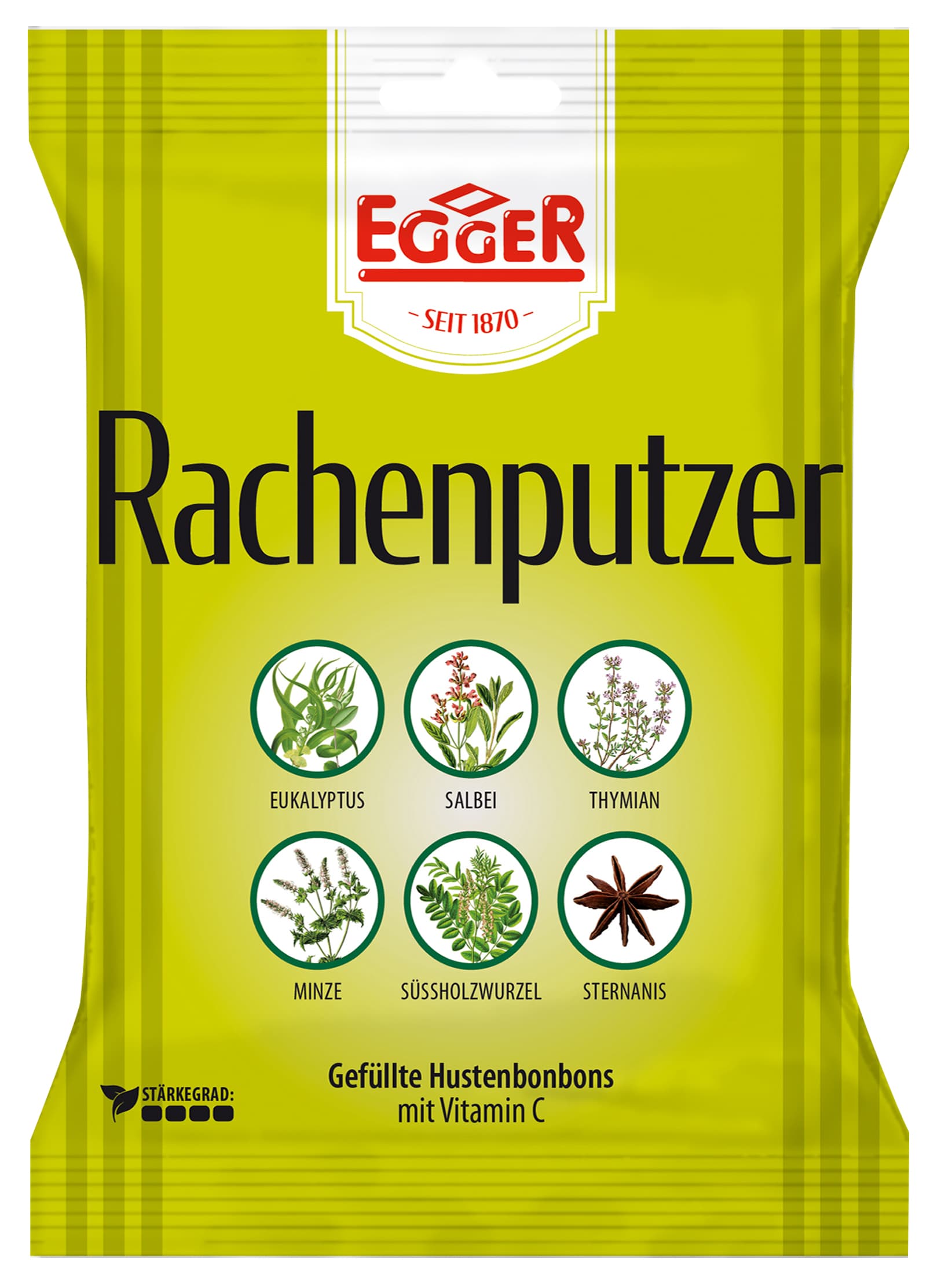 Egger -süße Köstlichkeiten und wohlschmeckende Hustenbonbons
