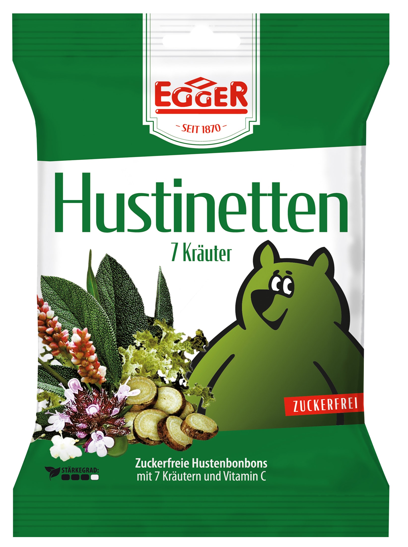 Egger -süße Köstlichkeiten und wohlschmeckende Hustenbonbons